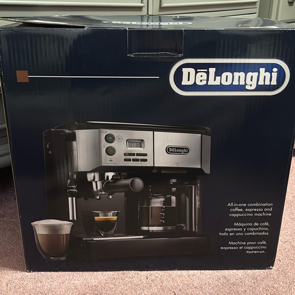New DeLonghi all in one machine